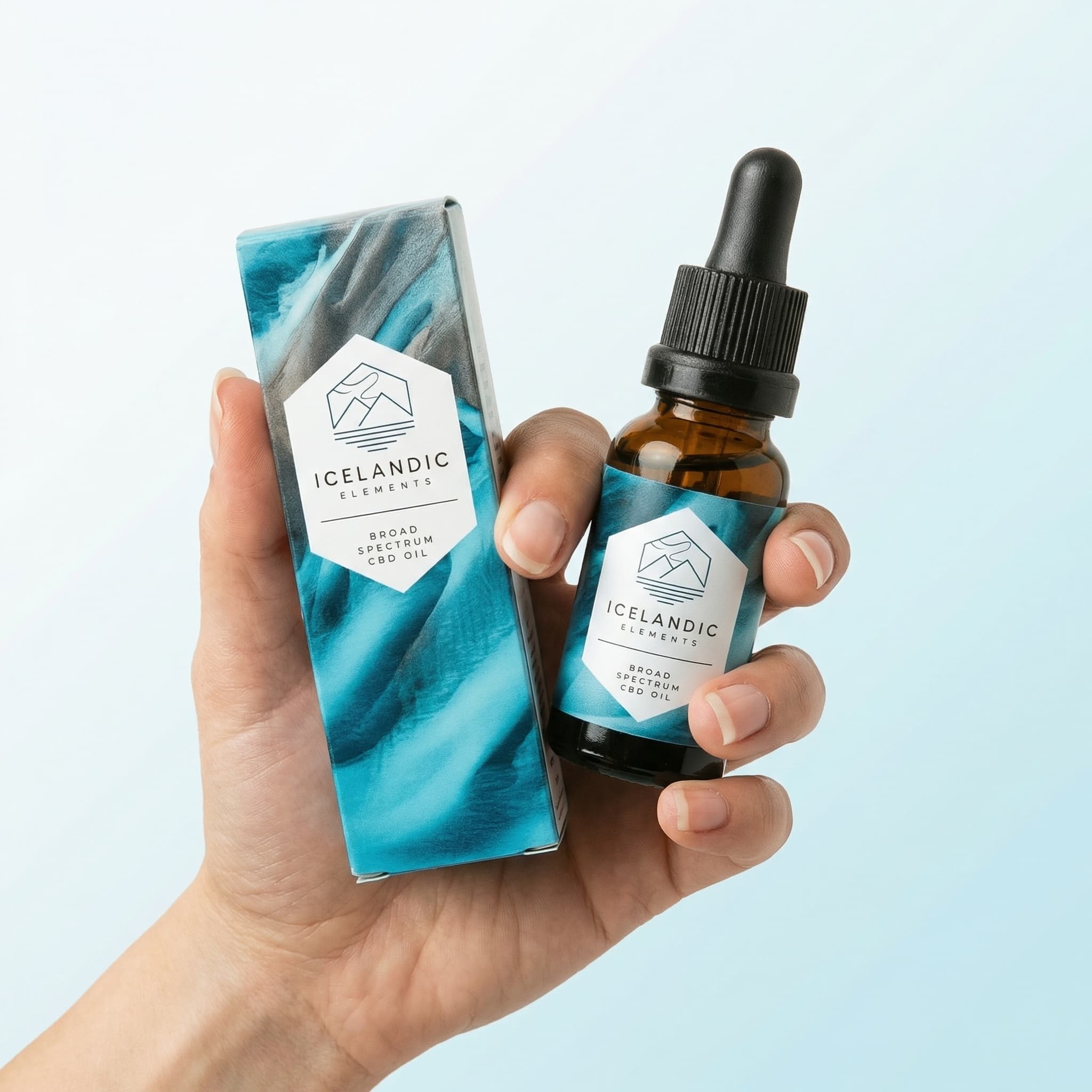 Broad Spectrum CBD Oil — scale